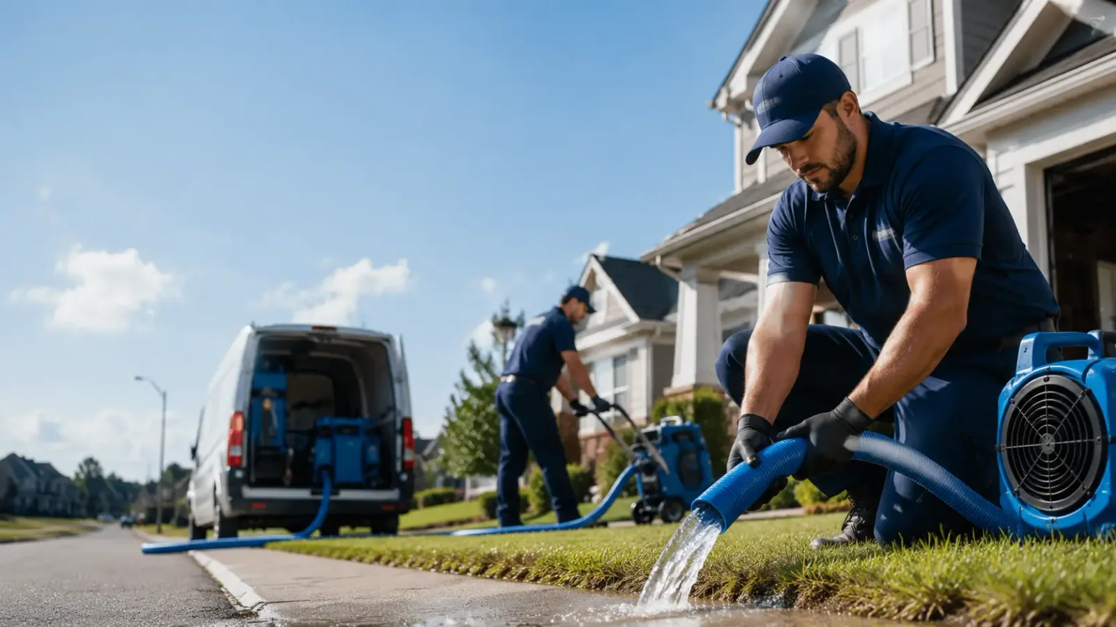 Flood Damage Restoration in Lemoyne, NE